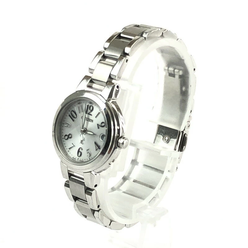 [Beauty] [Women's] CITIZEN XC H058-T016545TA Citizen Cross Sea Eco Drive Size: Case Diameter Approx. 26 mm Maximum Arm Circumference Approx. 15.5 cm Color: Silver Bandai Net Store