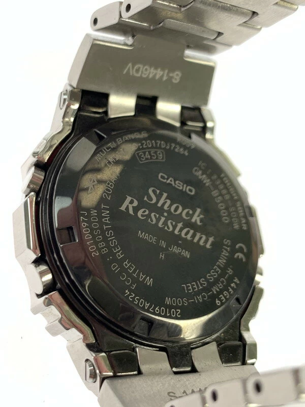 CASIO G-SHOCK WATCH GMW-B5000D-1JF Casio G-shock Full Metal Solar Radio Controlled Watch Size: Color: Silver Bandai Net Store