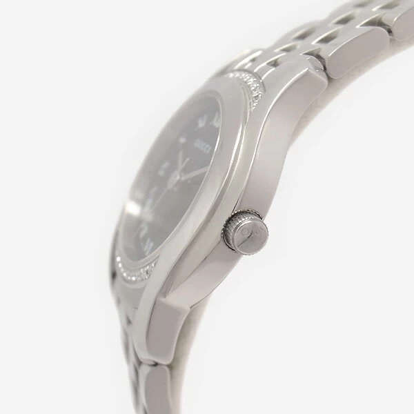 Gucci G Class Diamond Bezel 5505L/5500L Women's Size