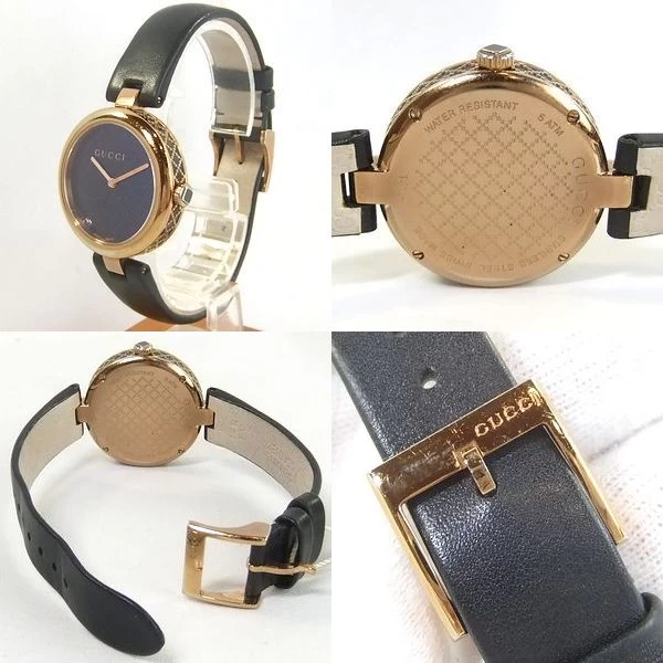 [Our Shop Comes with 1 Year Warranty] Gucci Diamantissima 144.4 Ladies Watch