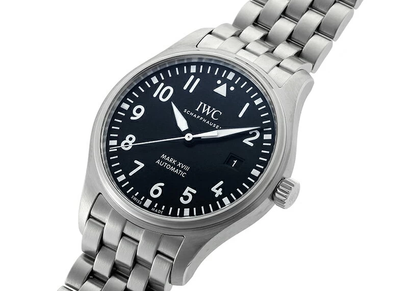 IWC - Pilot's Watch Mark XVIII | INTERNATIONAL WATCH COMPANY | IW327011 | SS Black Dial Automatic Bracelet | 