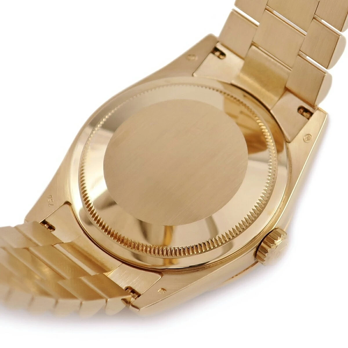 Rolex Rolex Day-Date 36 118348 Random Number K18YG Genuine Diamond Meteor Meteorite President Breath Automatic Silver 