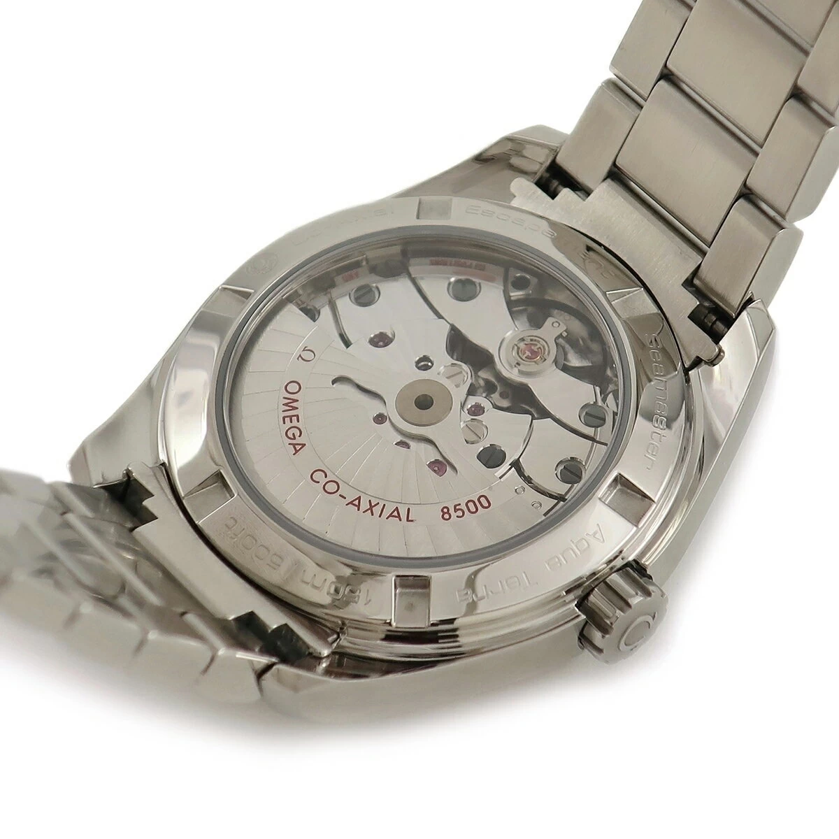 Omega OMEGA Seamaster Aqua Terra 150M CO-AXIAL 231.10.39.21.54.001 Genuine 12P Diamond White Bar Vertical Stripe Automatic White 