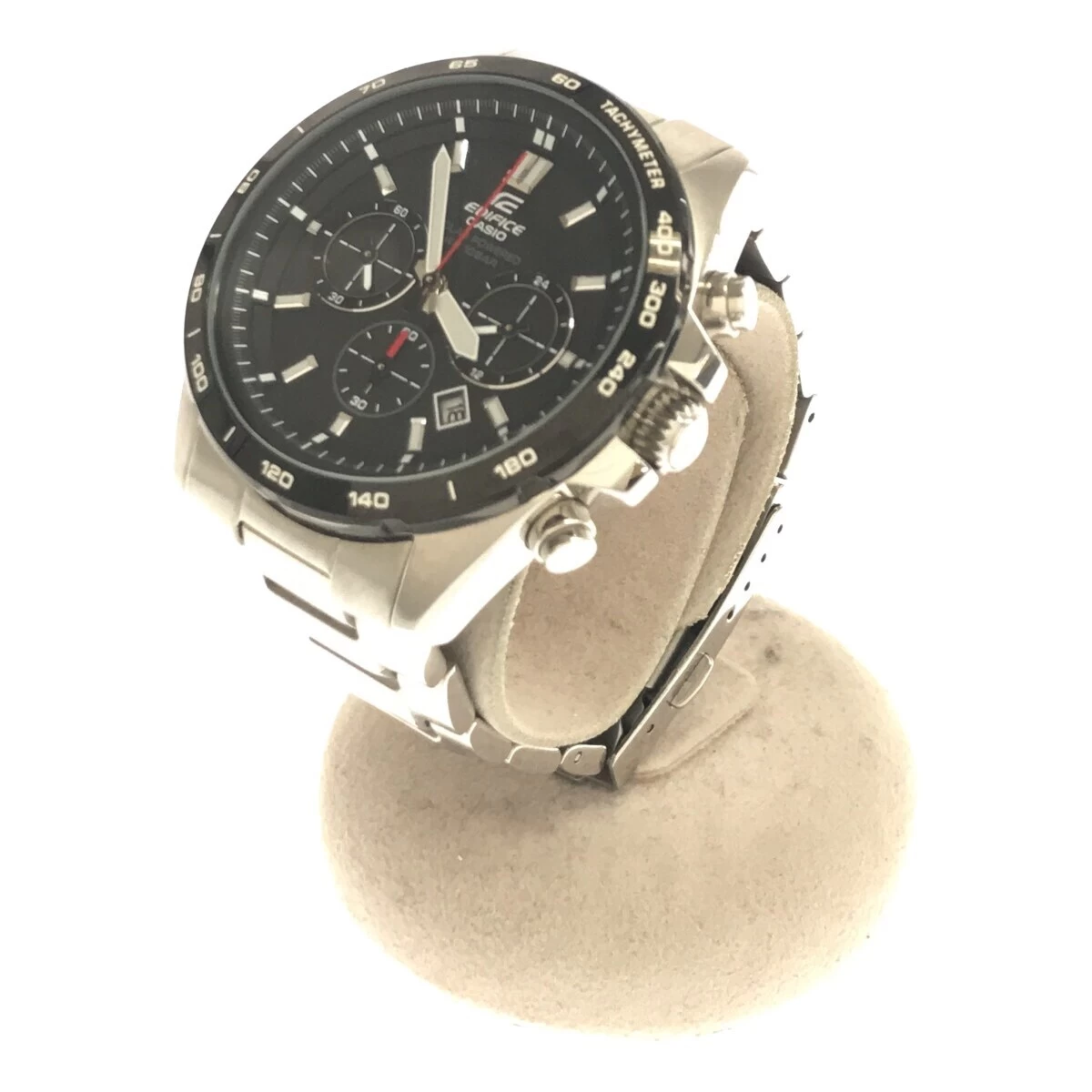 CASIO EDIFICE Casio Edifice Chronograph EFR-518SBCJ-1AJF Silver Black Stainless Mikunigaoka Store IT2QV42ODSLS RM1072M