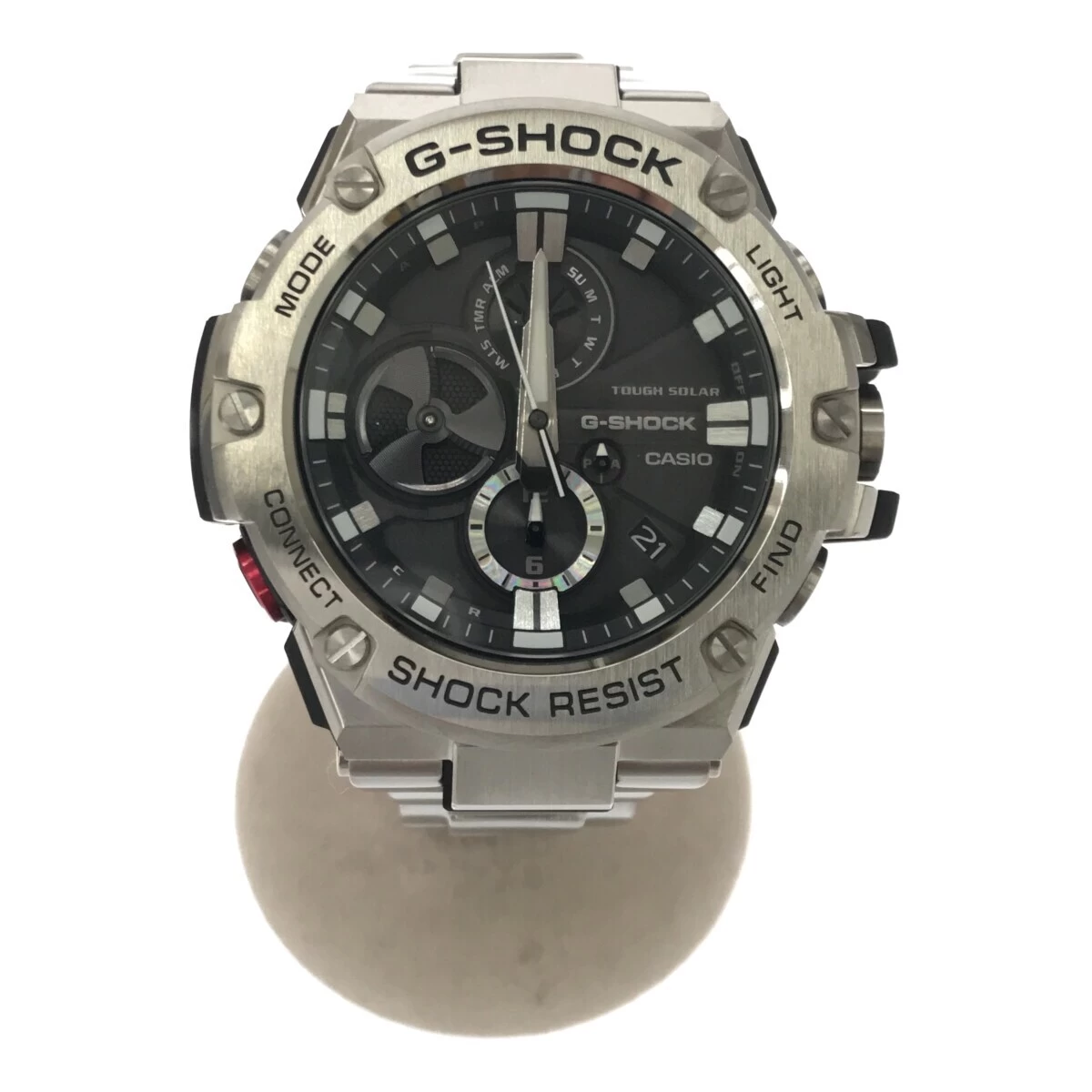 G-SHOCK G-SHOCK CASIO CASIO GST-B100D-1AJF G-STEEL G STEEL ANALOG ANALOG TOUGH SOLAR CHRONOGRAPH UNUSED BEAUTIFUL STAINLESS STEEL WITH BOX Mikunigaoka Store ITXKJGSS278N RM3598D