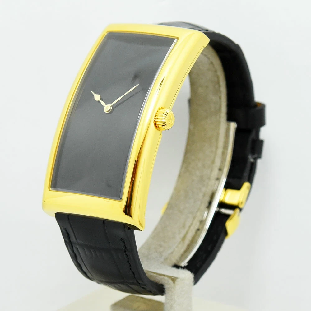 Tissot Tissot Heritage Banana T117509A Quartz SS Stainless Steel Leather Black