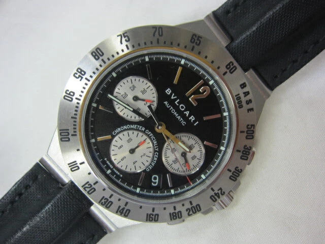 BVLGARI DIAGONO CHRONOGRAPH WATCH
