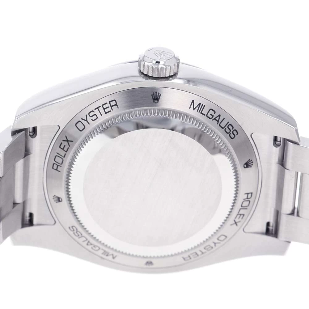 Rolex Milgauss Green Glass Random Serial Roulette 116400GV ROLEX BLACK DIAL ROLEX MILGAUS ROLEX ROLEX