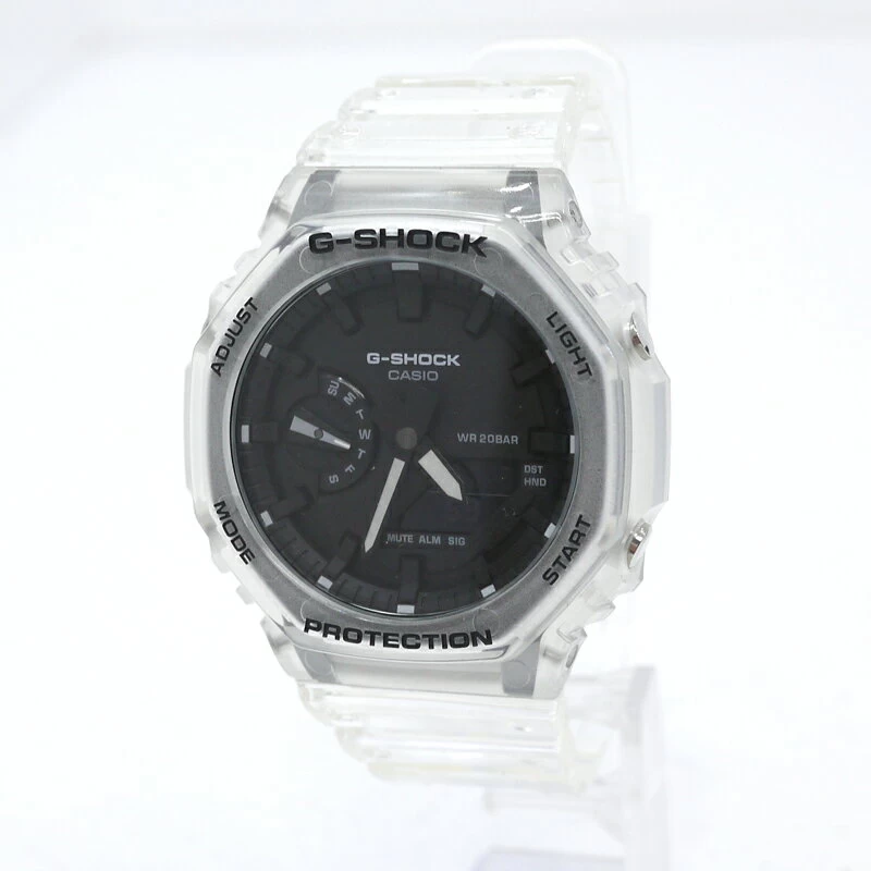 CASIO | Casio G-SHOCK G-SHOCK SKELETON SERIES GA-2100SKE-7AER INTERNATIONAL MODEL QUARTZ CLEAR [f131]