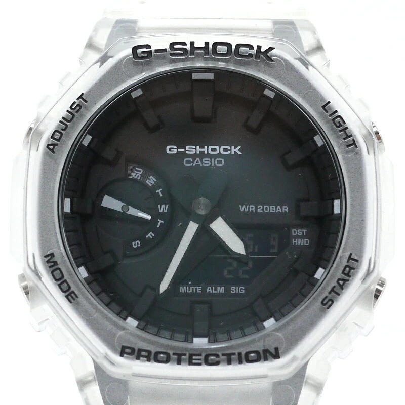 CASIO | Casio G-SHOCK G-SHOCK SKELETON SERIES GA-2100SKE-7AER INTERNATIONAL MODEL QUARTZ CLEAR [f131]