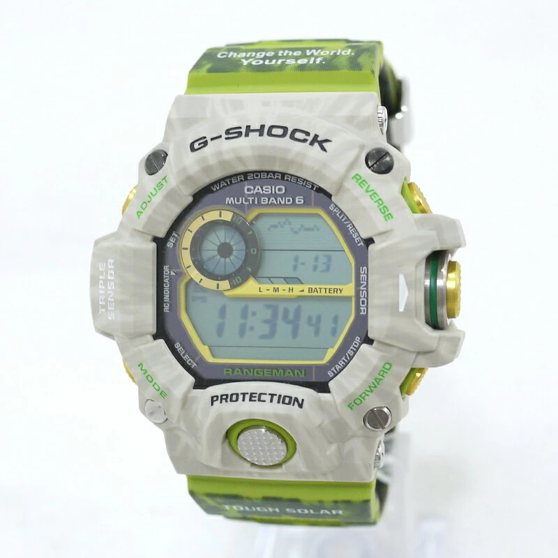 CASIO | Casio G-SHOCK G-SHOCK RANGEMAN “Love The Sea And The Earth” Kakapo GW-9404KJ-3JR Solar Green etc. [f131]