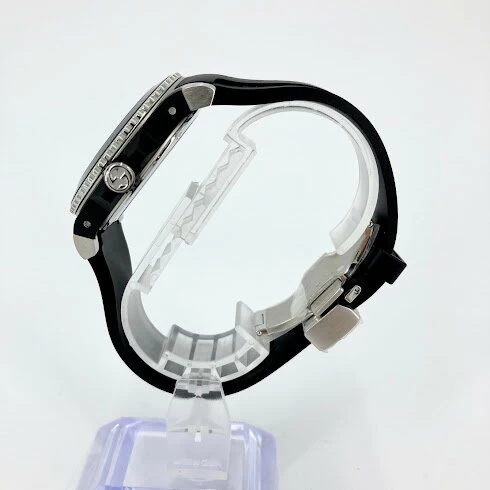 GUCCI | Gucci YA136318 DIVE TIGER Analog Quartz Black [f131]