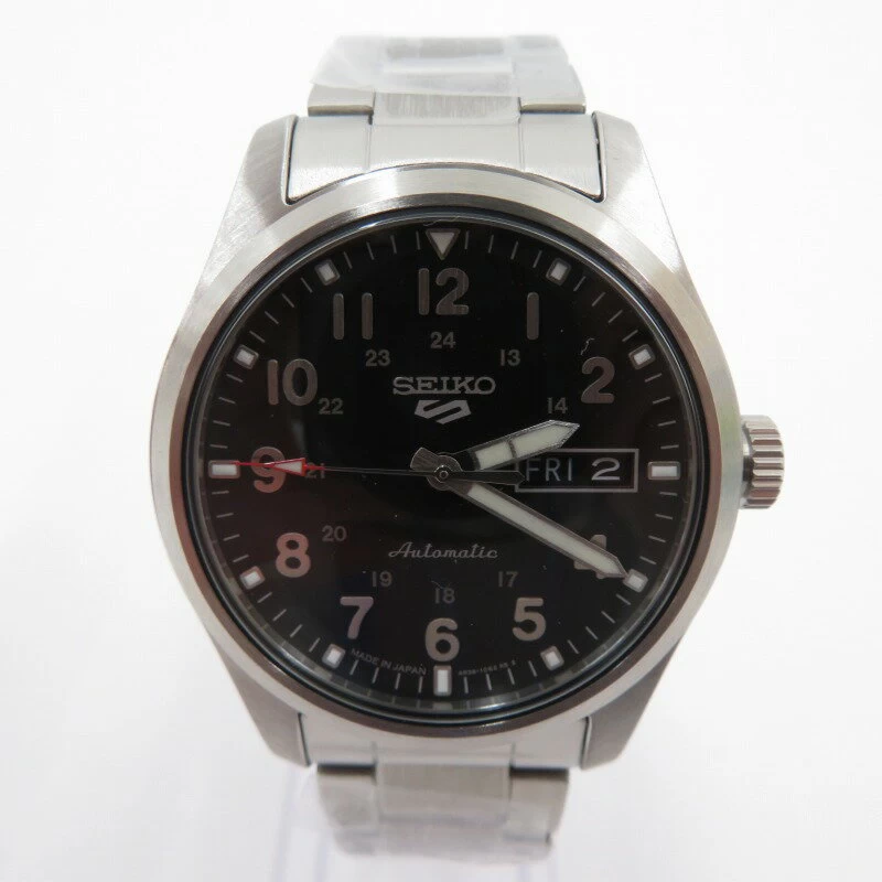 SEIKO | Seiko Seiko 5 Sports/SBSA111 Analog Automatic Black (Dial) x Silver (Belt) [f131]