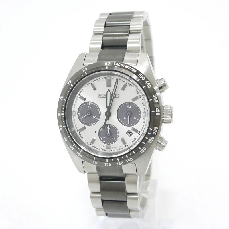 SEIKO | Seiko PROSPEX Prospex SPEEDTIMER Speed Timer SBDL101 Chronograph Solar Black x Silver [f131]