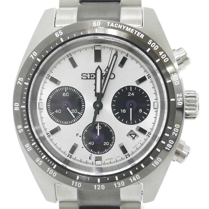 SEIKO | Seiko PROSPEX Prospex SPEEDTIMER Speed Timer SBDL101 Chronograph Solar Black x Silver [f131]