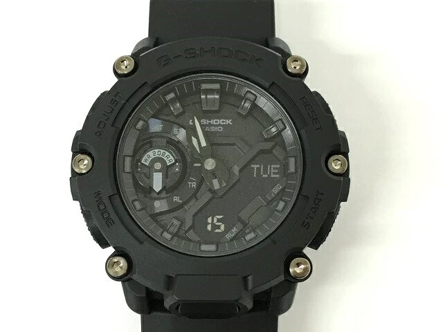 CASIO G-SHOCKANALOG-DIGITAL GA-2200 SERIES GA-2200BB-1AJF CARBON CORE GUARD URBAN OUTDOOR STYLE [Nagasaki Togitsu]