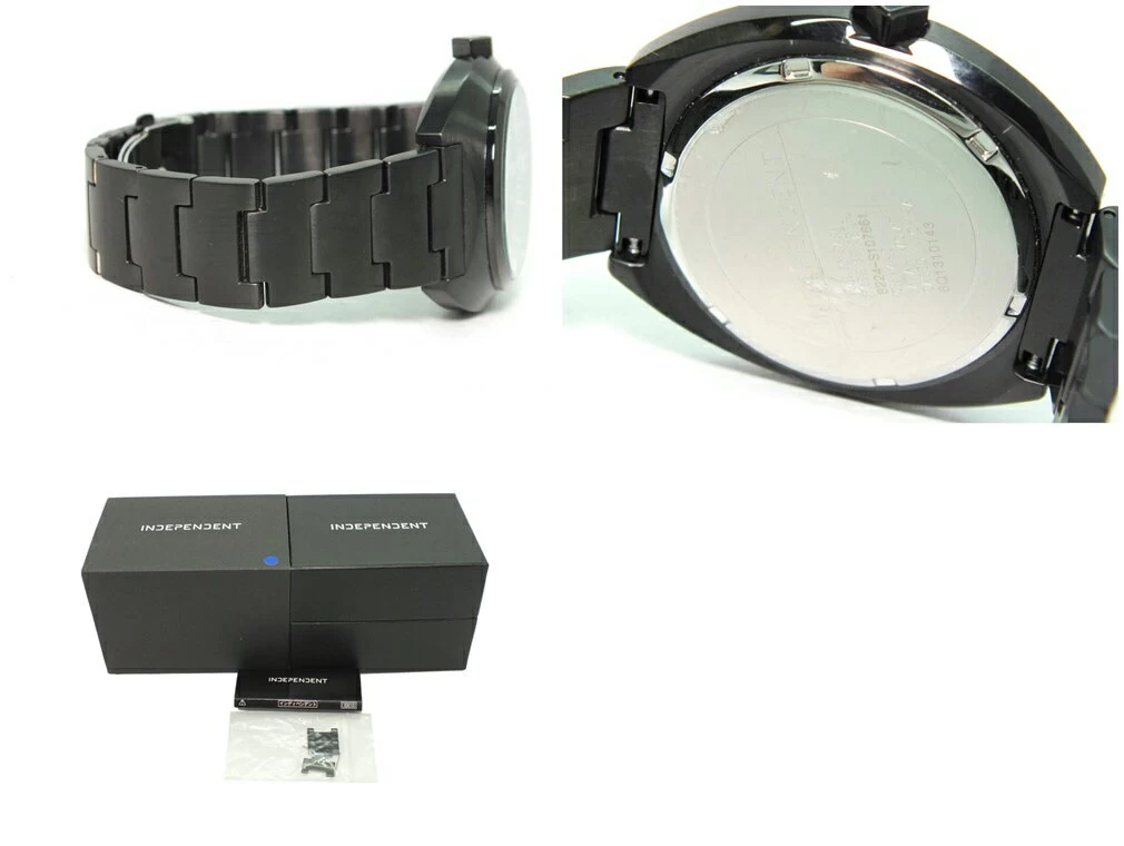 INDEPENDENT MECHANICAL TIMELESS LINE BJ3-641-51 “INDEPENDENT BLACK AUTOMATIC WATCH/WATCH “[Miyakonojo Store]