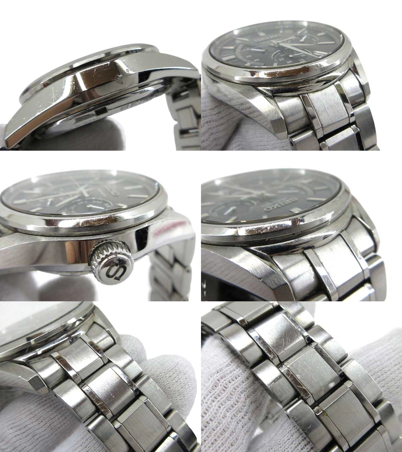 SEIKO “Seiko” PRESAGE Prestige Line Prestige Line Prestige Line Diamond Shield Model Automatic Hand Winding Mechanical Watch MADE IN JAPAN Automatic SARW023 6R21-01B0 Silver/Black [Kagoshima Store]