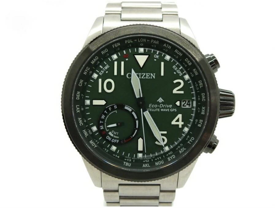 CITIZEN PROMASTER ECO DRIVE F150-S116821 “CITIZEN SOLAR GPS RADIO WATCH” [Miyakonojo Store]