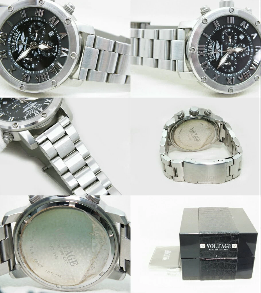 VOLTAGE VO-155 Chronograph “Voltage Quartz Watch” [Miyakonojo Store]