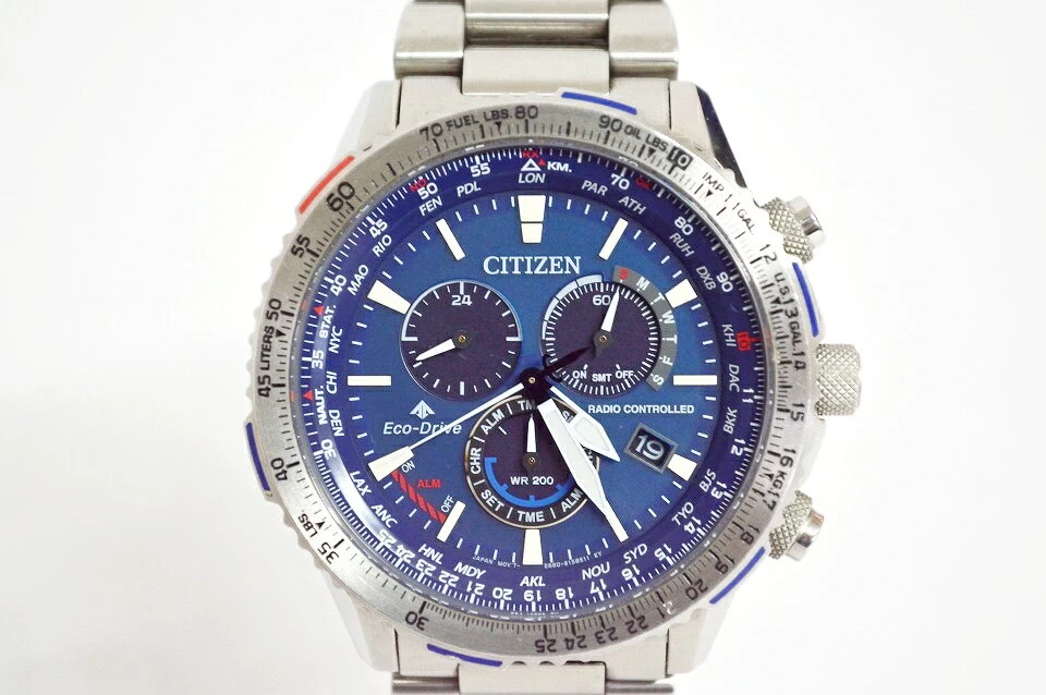 [with back cover engraving] CITIZEN PROMASTER ECO DRIVE DIRECT FLIGHT CB5000-50L “CITIZEN WATCH” [KANO STORE]
