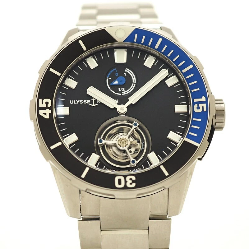 [Domestic Official Warranty 2022/2] ULYSSE NARDIN (Ulysse Nardin) Diver Chronometer Flying Tourbillon YOSHIDA Special Model Limited 10 Bottles 1283-170LE-7M/92-J.1 [Shipping,]