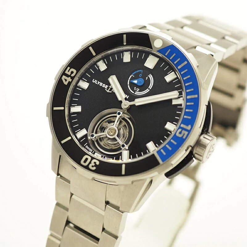 [Domestic Official Warranty 2022/2] ULYSSE NARDIN (Ulysse Nardin) Diver Chronometer Flying Tourbillon YOSHIDA Special Model Limited 10 Bottles 1283-170LE-7M/92-J.1 [Shipping,]