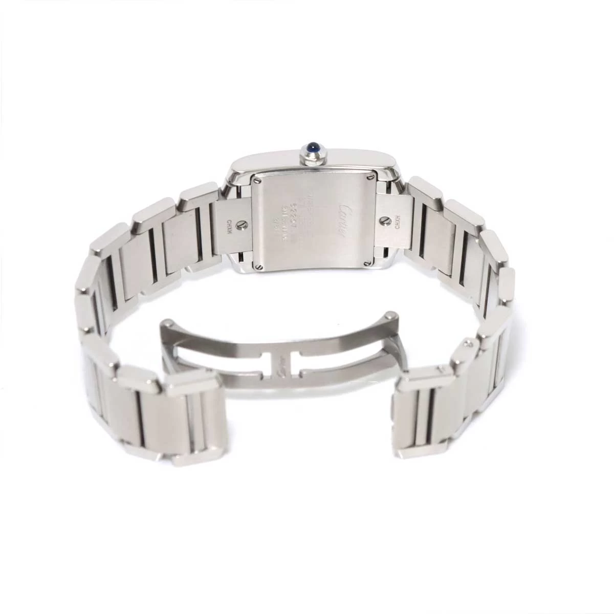 [Brand New Finished] Cartier Cartier Tank Francaise MM W4TA0009 Boys Diamond Bezel Ivory Dial Quartz Watch Tank Francaise MM 