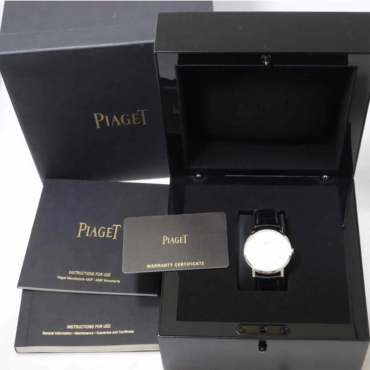 Piaget Piaget Altiplano G0A29112 white dial K18WG white gold hand-wound watch Altiplano 