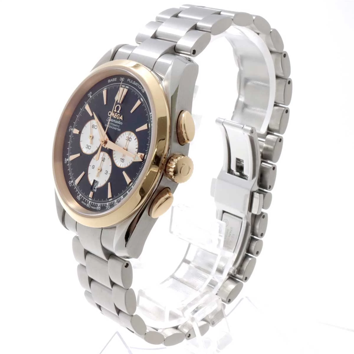 Omega OMEGA Seamaster Aqua Terra Combi 221 20 42 40 01 002 Chronograph Date K18PG Automatic Seamaster 