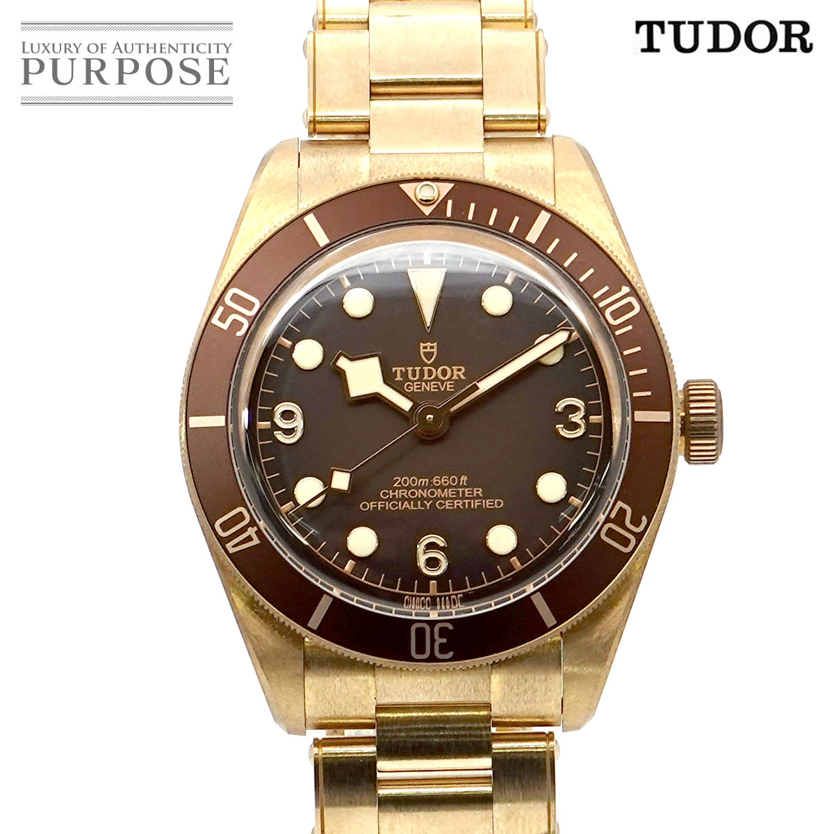 Tudor Tudor Black Bay Fifty Eight Bronze 79012M Brown Dial Self-Winding Black Bay 