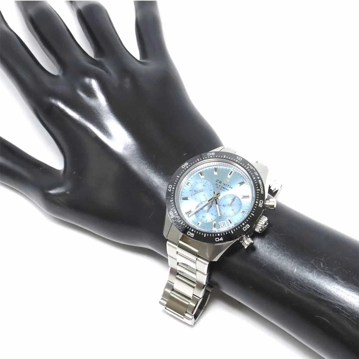 Zenith ZENITH El Primero Chronomaster Sport Yoshida Special Edition 03 3105 3600/52 M3100 Date Aqua Blue Dial Self-Winding El Primero 