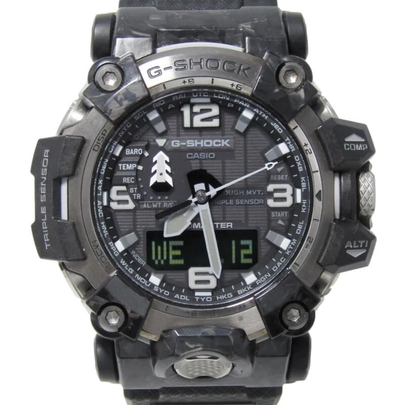 CASIO G-SHOCK G-SHOCK GWG-2000-1A1JF MAD MASTER MASTER OF G LAND MUDMASTER RADIO SOLAR BLACK BLACK CARBON CORE GUARD TOUGH SOLAR CASIO 30012301