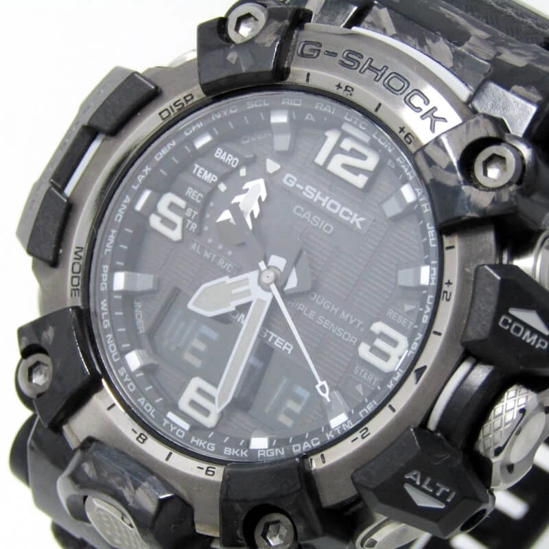CASIO G-SHOCK G-SHOCK GWG-2000-1A1JF MAD MASTER MASTER OF G LAND MUDMASTER RADIO SOLAR BLACK BLACK CARBON CORE GUARD TOUGH SOLAR CASIO 30012301