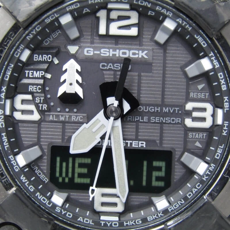 CASIO G-SHOCK G-SHOCK GWG-2000-1A1JF MAD MASTER MASTER OF G LAND MUDMASTER RADIO SOLAR BLACK BLACK CARBON CORE GUARD TOUGH SOLAR CASIO 30012301