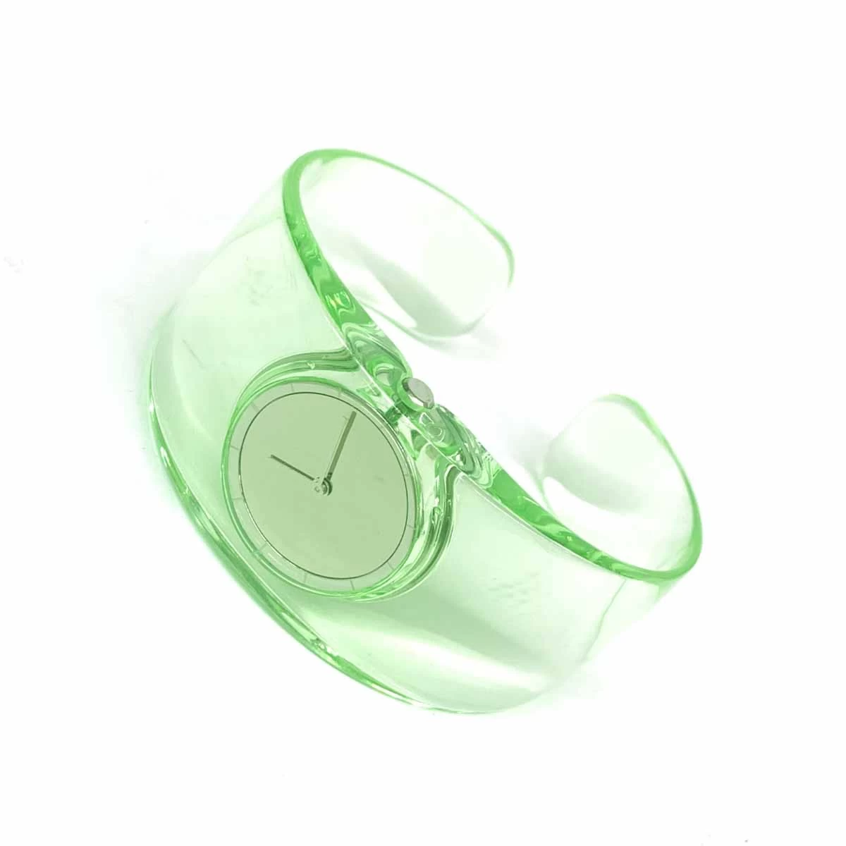 ISSEY MIYAKE ISSEY MIYAKE QUARTZ GREEN LADIES BANGLE WATCH WATCH 
