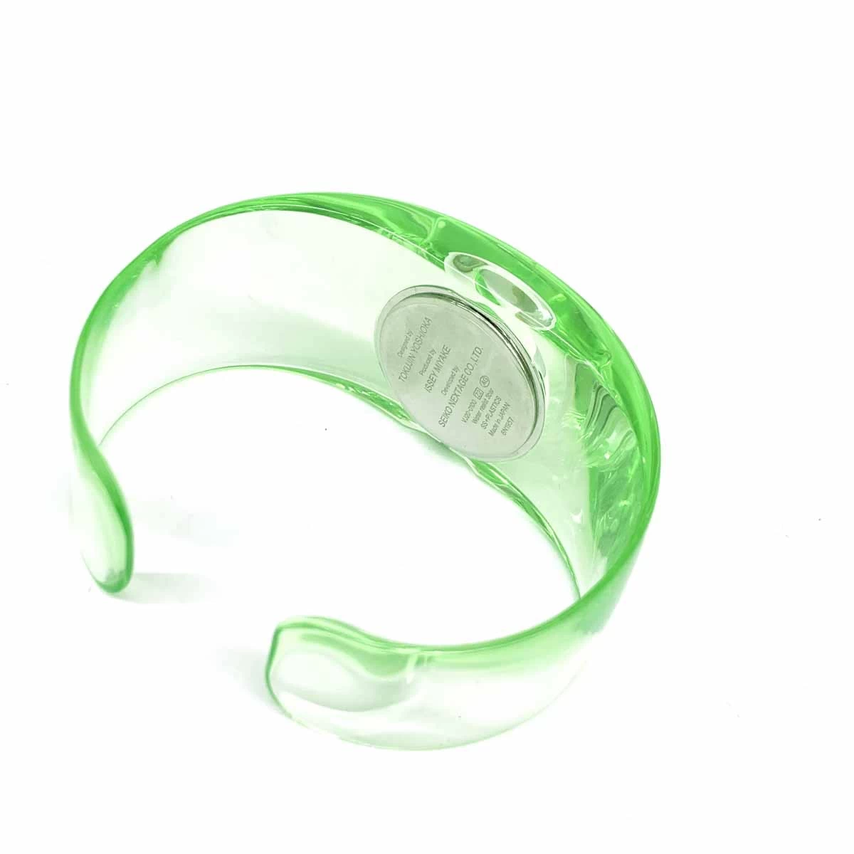 ISSEY MIYAKE ISSEY MIYAKE QUARTZ GREEN LADIES BANGLE WATCH WATCH 