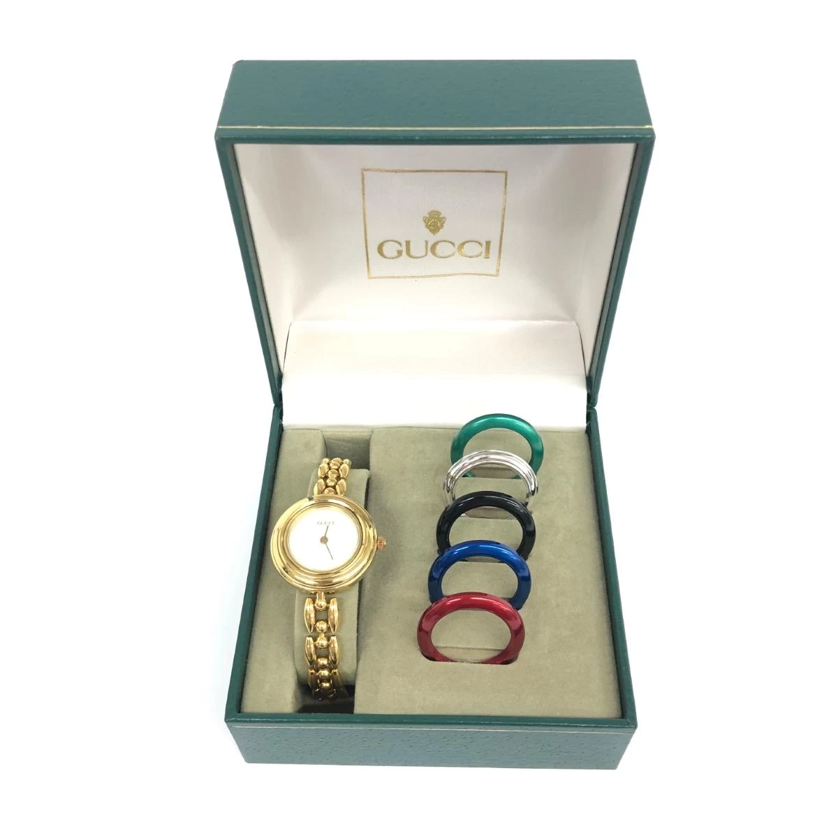 GUCCI Gucci Change Bezel 11/12.2 Gold Color Ladies Watch Watch 