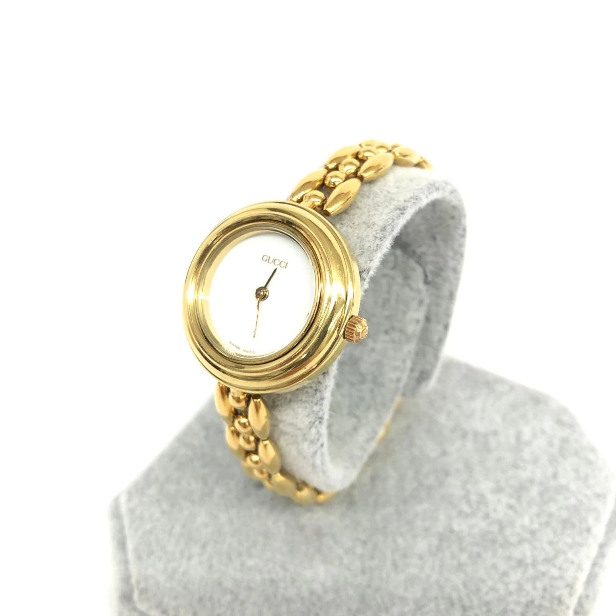 GUCCI Gucci Change Bezel 11/12.2 Gold Color Ladies Watch Watch 