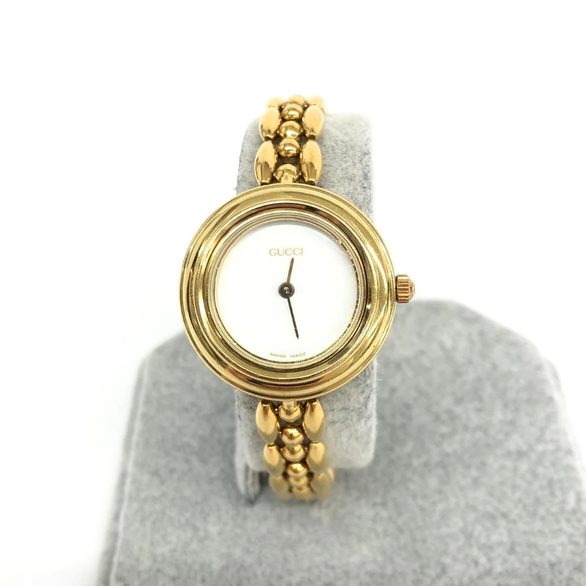 GUCCI Gucci Change Bezel 11/12.2 Gold Color Ladies Watch Watch 