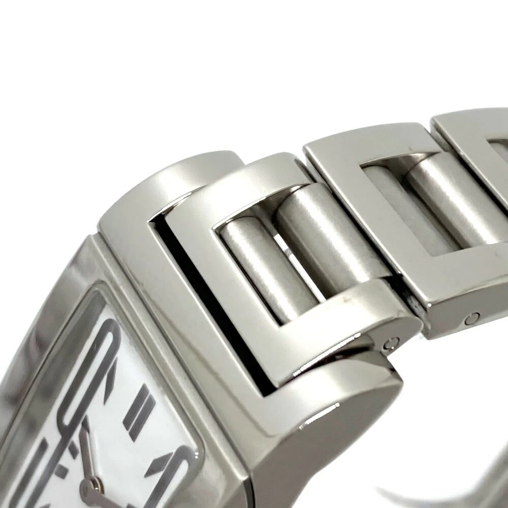 BVLGARI Bvlgari RT39S Rettangoro Quartz SS Womens Silver 