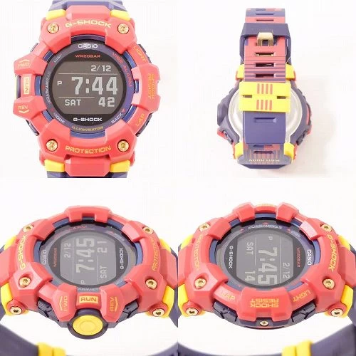 〇【F-10161】CASIO G-SHOCK G-SQUAD GBD-100BAR-4JR CASIO G-SHOCK G-SQUAD WH-160