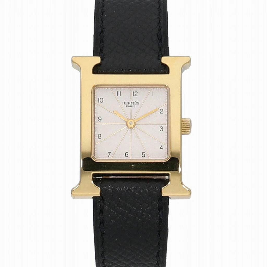 [3/21 20:00 Shopping Marathon Discount Coupons Now Being Distributed] Hermes H Watch Silver HH1.201.261/HNO Ladies 