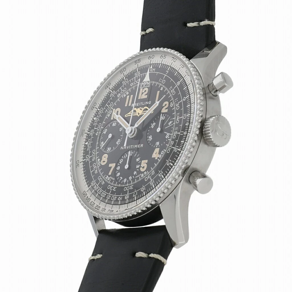 [No interest rate up to 60 loans] Breitling Navi Timer Ref.806 1959 Reedition World Limited 1959 Bottles Black AB09B-1DAA/AB0910371B1X1 