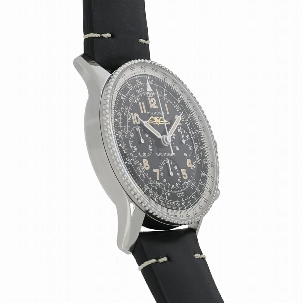 [No interest rate up to 60 loans] Breitling Navi Timer Ref.806 1959 Reedition World Limited 1959 Bottles Black AB09B-1DAA/AB0910371B1X1 