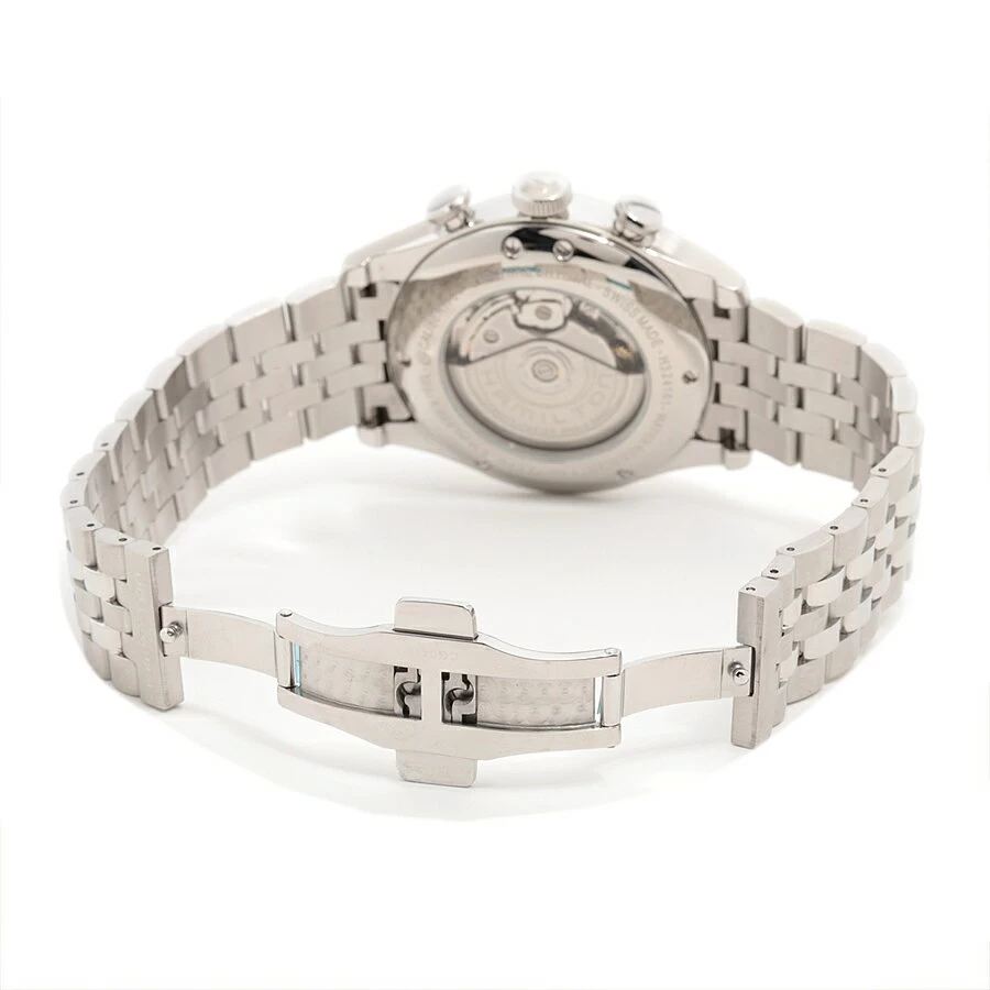 Extremely Beautiful Shindo Hamilton Jazz Master Spirit of Liberty H324161 12954 SS AT Black Dial 3625
