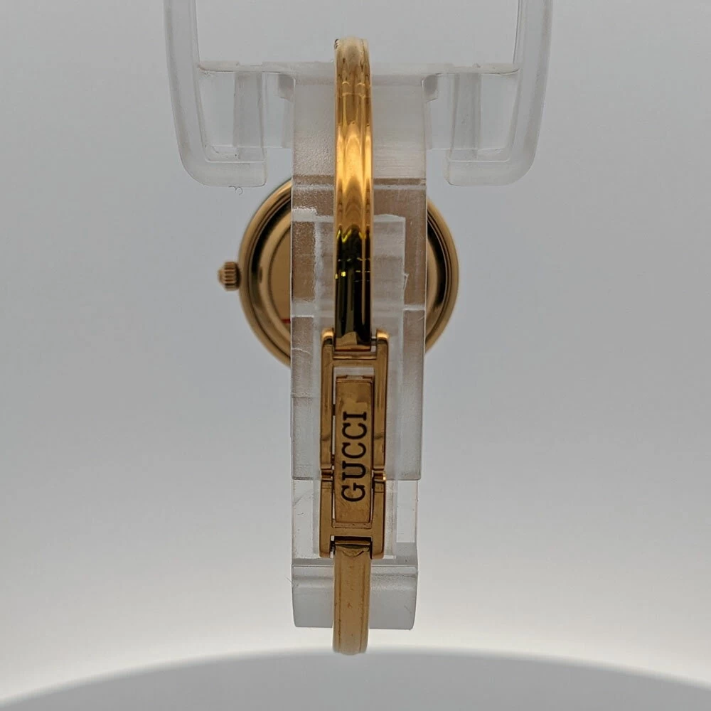 Gucci Changeling Quartz Watch/SS/Stainless Steal-21.9g/11/12/Gold Color/Gucci [♀] [B] [Ladies] /h230711 ★ ■482362