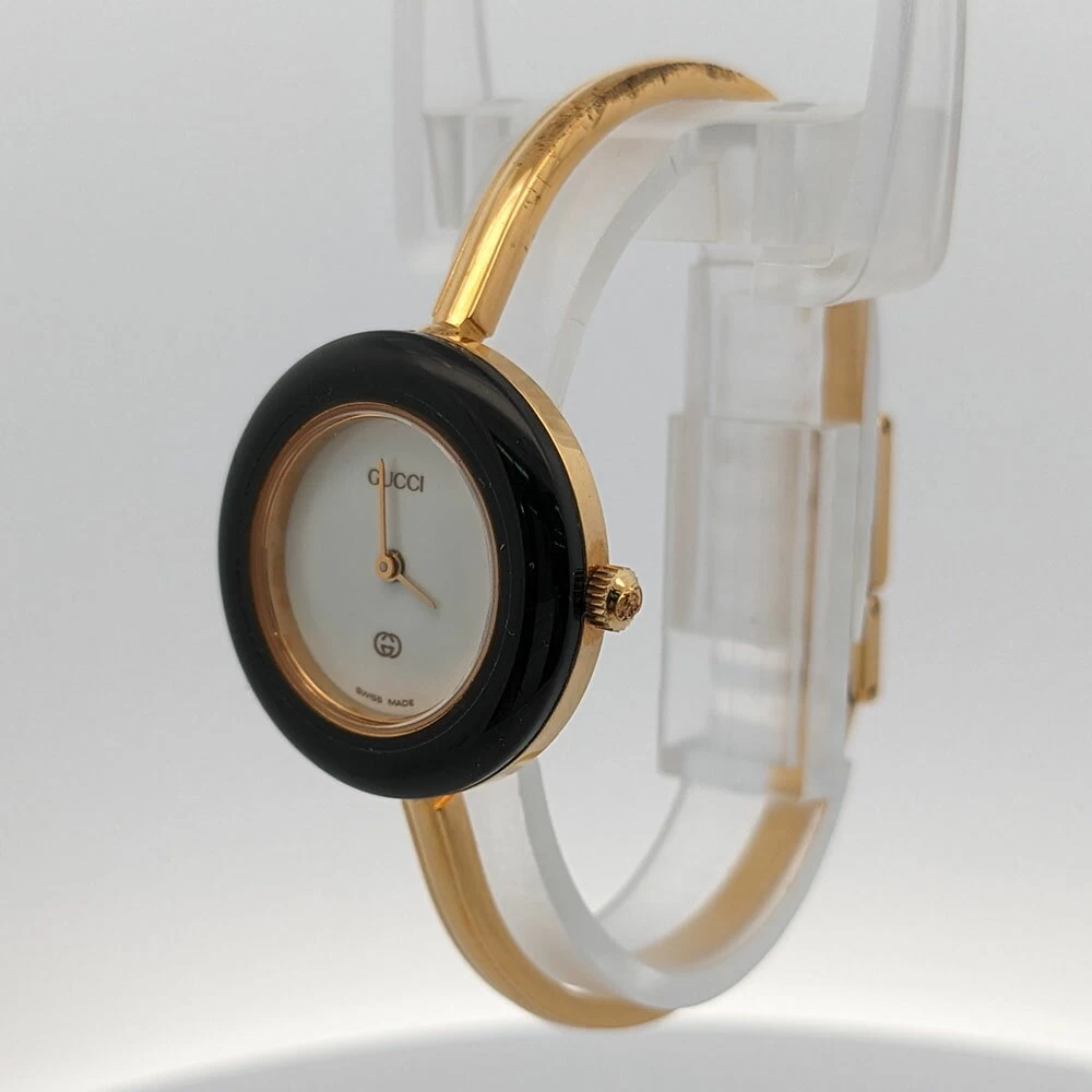 Gucci Changeling Quartz Watch/SS/Stainless Steal-21.9g/11/12/Gold Color/Gucci [♀] [B] [Ladies] /h230711 ★ ■482362
