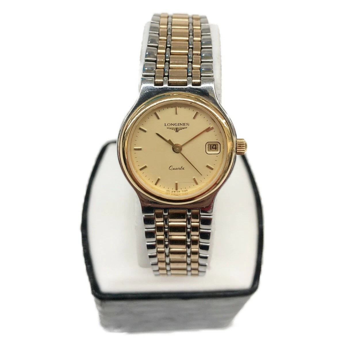 LONGINES Longines Flagship 7145 Gold x Silver C Rank