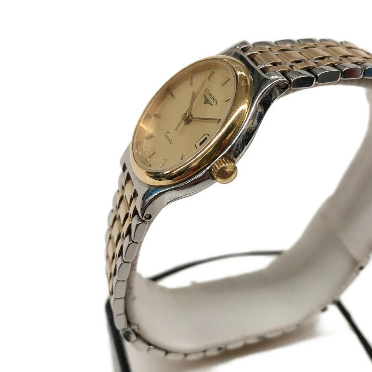 LONGINES Longines Flagship 7145 Gold x Silver C Rank